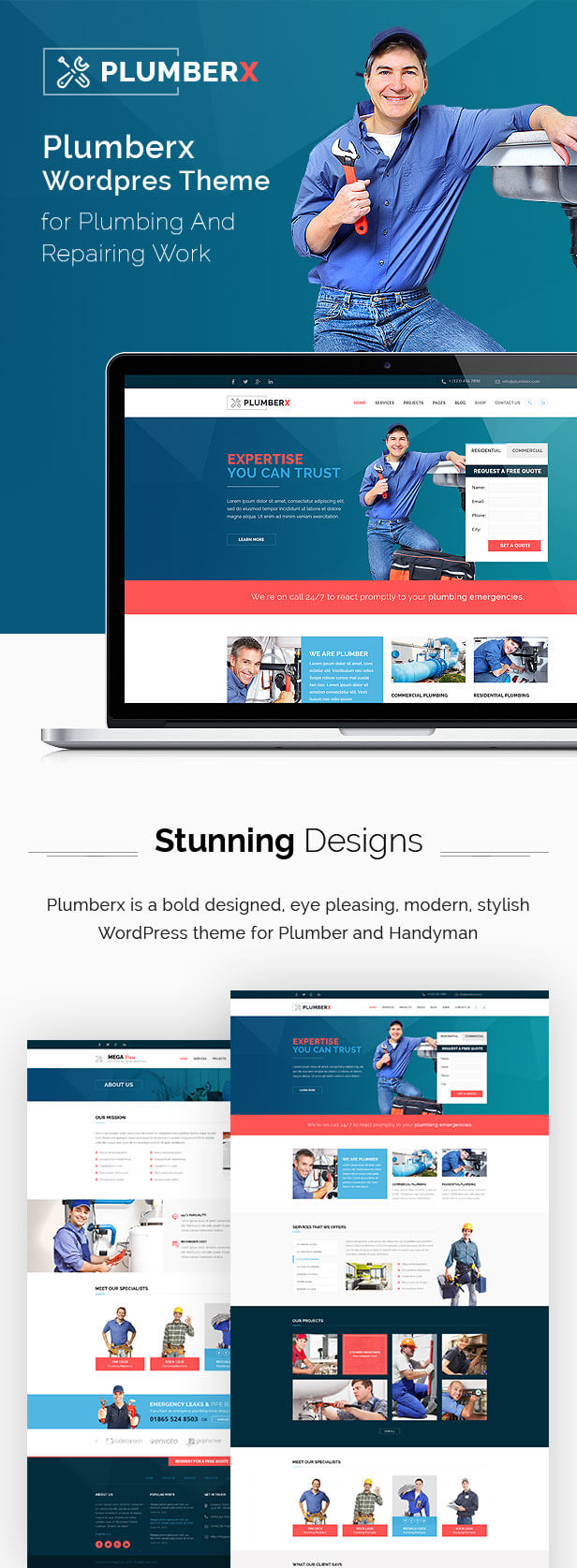 repair wordpress theme