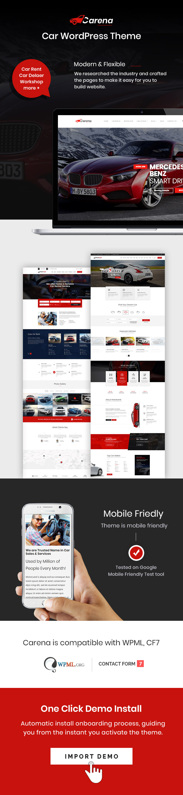 car wordpress theme