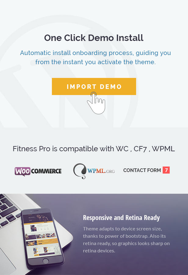 fitness wordpress theme