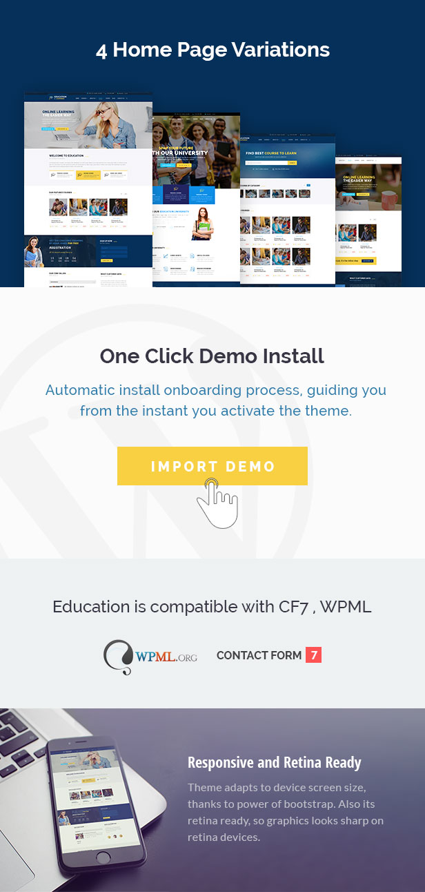 EducationWP –  Education WordPress Theme